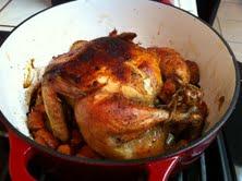 Julia Child's Roast Chicken. Photo by chef amelia bedelia