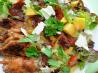 Lemon and Herb Chicken With Peach and Prosciutto Salad