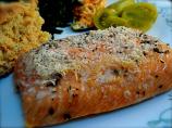 Parmesan Encrusted Salmon Fillet