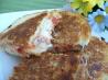 Grilled Pepperoni & Mozzarella Cheese Pizza Sandwich