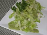 Very Green Salad With Herb Vinaigrette
