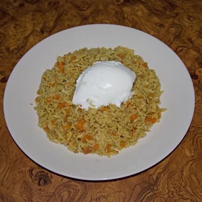 Layered Carrots and Rice – Jizer M’tubuq. Photo by Hudakore