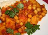 Chickpea Curry (Vegan -Pressure Cooker)