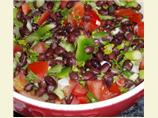 Black Bean Salad with Feta. Photo by stacylu