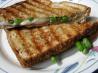 Lighter Grilled Swiss, Ham and Asparagus Sannie. Recipe by Annacia