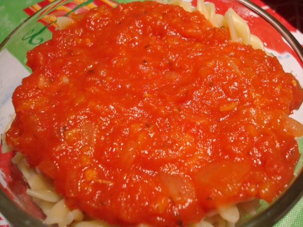 Acadia's Marinara Sauce. Photo by Starrynews
