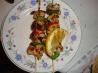 Lemon Oregano Chicken Skewers. Recipe by threeovens