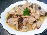 Pork Scallopini With Garlic and Mushrooms