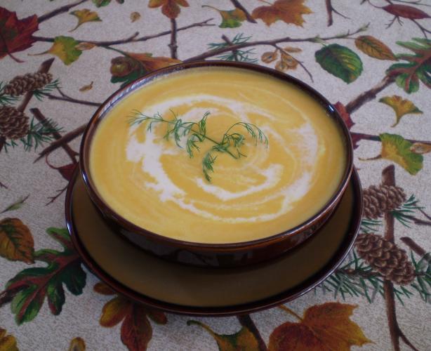 Carrot and Pink Grapefruit Soup. Photo by TasteTester