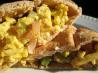 Breakfast Pitas. Recipe by Boomette