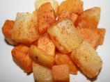 Spicy Oven Baked Vegetable Fries --