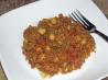 Tomato, Chick Peas and Toasted Quinoa. Recipe by Chef Joey Z.