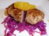 Duck L'orange With Braised Red Cabbage