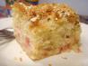 Rosa’s Rhubarb Cake. Recipe by Pink_Diamond