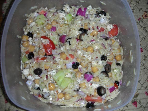Greek Pasta Salad. Photo by JackieOhNo!