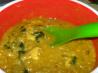Coconut Red Lentils With Spinach, Cashews & Lime (Vegan)