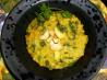 Coconut Red Lentils With Spinach, Cashews & Lime (Vegan). Recipe by magpie diner