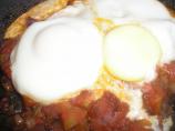Eggs With Tomatoes -- Avgha Me Tomatoes
