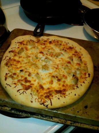 Easy As Pie 10-Minute No-Rise Thin-Crust Pizza Dough. Photo by queenbitz