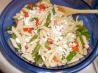 Red, Gold and Green Asparagus- Tomato- Pasta Salad. Recipe by Lalaloula