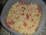 Spaetzle in Herbed Tomato Cream Sauce