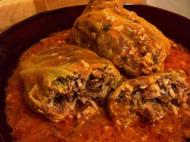 Cabbage Rolls With Beef. Photo by 2Bleu