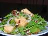 Cantaloupe, Red Onion, & Walnut Salad. Recipe by Starshine Michelle