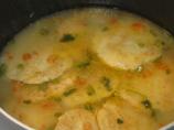 Sopa De Capirotadas Hondurenas (Cheese and Cornmeal Cake Soup)