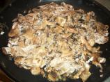Fried Mushrooms in Sour Cream (Paistetut Sienet)
