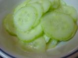 Norwegian Cucumber Salad (Agurksalat). Photo by Michelle Berteig