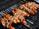 Spice-Rubbed Pork Skewers With Tomatoes