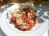 Strawberry and Rhubarb Crumble