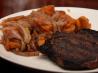Moroccan-Rubbed Grilled Steak and Sweet Potatoes. Recipe by FloridaNative