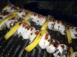 Greek Style Sea Scallops Brochettes