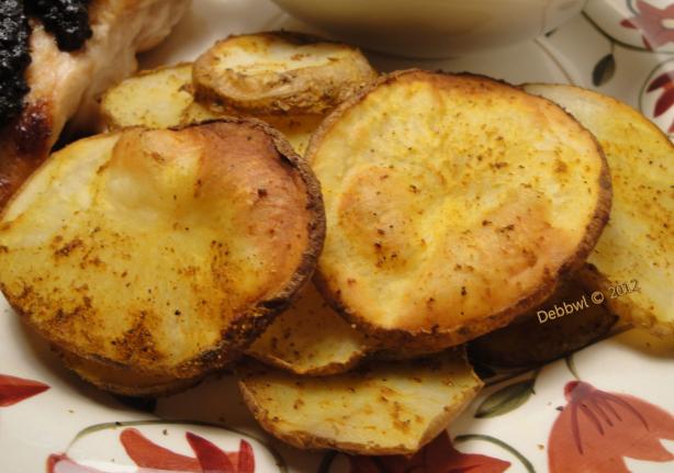 Bengali-Style Oven-Fried Potatoes. Photo by Debbwl