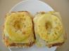 Toast Hawaii - Open Faced Sandwich for a Snack or Dinner