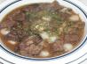 Beef Stewed in Red Wine With Pearl Onions and Mushrooms. Recipe by Papa D