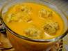 Carrot Soup With Bacon and Dill Dumplings. Recipe by breezermom