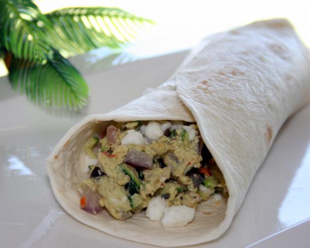 Ww Greek-Inspired Scrambled Egg Wraps. Photo by **Tinkerbell**