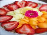 Paludah (Fresh Melon and Peach Compote)