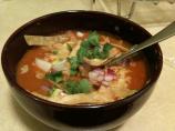 Vegetarian Tortilla Soup. Photo by Renee D