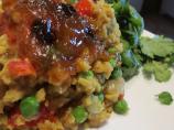 Spicy Curried Lentils and Rice