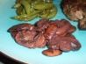 Manitaria Afelia (Mushrooms in Red Wine With Coriander). Recipe by NorthwestGal