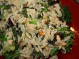 Greek Orzo and Broccoli