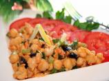 Sophie's Super Easy Chickie-Pea and Mato Salad