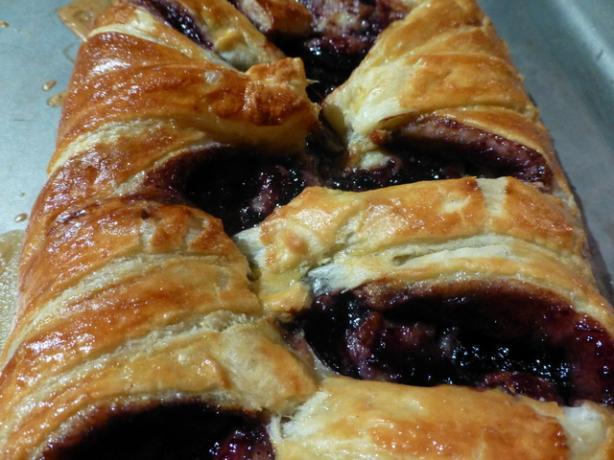 Puff Pastry Cheese and Preserve Danish. Photo by FloridaNative