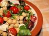 Chickpea, Feta, and Olive Salad. Recipe by CJAY