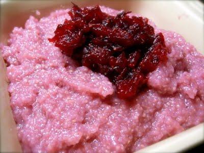 Vatkattu Marjapuuro (Whipped Berry Pudding). Photo by The_Swedish_Chef