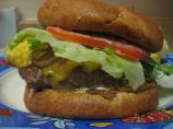 Old School Meets New -- Cheesy, Onion, Spicy, BBQ Burger