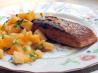 Moroccan Roasted Salmon With Mango Salsa